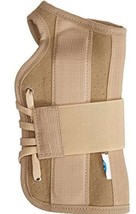 FLA Soft Fit Suede Finish Wrist Brace Beige Left Hand Small - $17.46