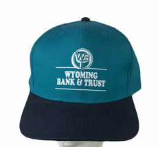 Wyoming Bank &amp; Trust Snapback Adult Cap Hat - £16.28 GBP