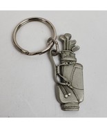 Vintage Port USA Golf Bag w/ Clubs Keychain Pendant Collectible - $13.10