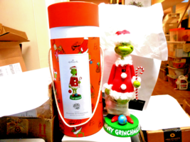 Hallmark &quot;Grinch Nutcracker In Santa Suit&quot; 2024 Figurine 12&quot; H NEW In Ca... - $53.41