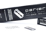 Parker 100 Count, Parker Double Edge Safety Razor Blades, Premium Platinum - $23.86