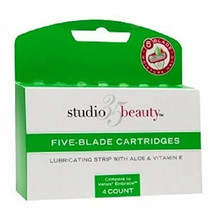 Studio 35 Beauty 5 Blade Cartridges for Women, 4 ea (Single) - £6.76 GBP
