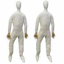 2-PC-Life Size Body-STUFFED Bendable DUMMY-Halloween Haunted House Holiday Props - £133.79 GBP