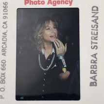 1992 Barbara Streisand at 44th Guild Awards Celebrity Transparency Slide #2 - £7.60 GBP