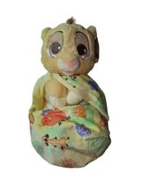 Simba Plush with Blanket Pouch – Disney&#39;s Babies Lion King 11&quot; HTF - £11.27 GBP
