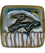 Pelican handmade ceramic refrigerator magnet - £7.71 GBP