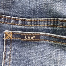 Lee 1WMBEW7 Regular Fit Bootcut Women's Blue Denim Jeans Sz 22W M Measured 42×31 image 8