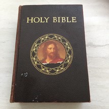 The Holy Bible Catholic Action Edition Illustrated 1953 Good Will Publishing HC - £11.00 GBP