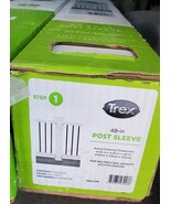 Trex White  48&quot; Post Sleeve 4.45 x 4.45 x 48 WT040448APS  Free Ship - €55,57 EUR