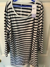 Motherhood Materinity Large Long Sleeve Striped Top. *NEW W/TAGS* hh1 - $19.99