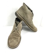 Clarks Originals Chukka Boots Men 9M Desert Shoes Tan Grey Leather Nubuc... - $917.89 MXN