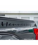 Hennessey OEM Script Bedliner Tailgate Door Decals OEM 2PC Set New Oracl... - $32.66