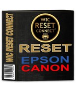 Key Wic Reset Connect waste counter  Ink Pad Maintenance Epson Canon pri... - $110.87 MXN