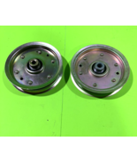 (2) Flat Idler Pulley for MTD Cub Cadet RZT 50 L54 42 S50 For Troy Bilt ... - $29.10 CAD