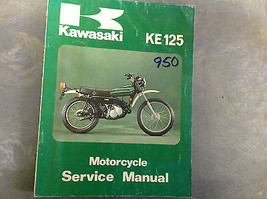 1974 1975 1976 1977 1978 KAWASAKI KE125 KE 125 Service Repair Shop Manual OEM x - $100.09