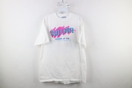 Vtg 90s Streetwear Mens XL Spell Out Crazy Horse Gentleman&#39;s Club T-Shirt USA - £38.88 GBP