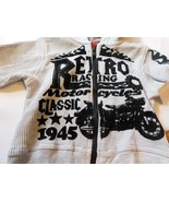 Little Rebels Baby Boy&#39;s Long Sleeve Zip Up Hoodie Jacket Size 12 Months... - £12.35 GBP