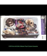 Gothic Horror LABORATORY SKULL DOLL TOYS Haunted House Halloween STICKER... - $3.96 CAD