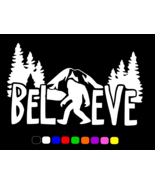 BELIEVE IN BIGFOOT Sasquatch Vinyl Decal Window Truck Sticker CHOOSE SIZ... - $3.46+