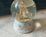 seraphim classics Glitterdome Holy Family 1999 Plays Away in a Manger - $46.39