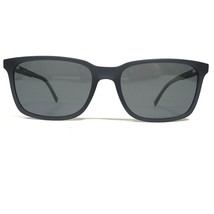 Lacoste Sunglasses L2859 024 Matte Dark Gray Striped Frames with Gray Lenses - $65.24