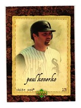 2007 MLB Artifacts Upper Deck Paul Konerko 6 Chicago White Sox Baseball ... - £1.88 GBP