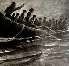Titanic Lifeboat Carpathia 1912 White Star Line Nautical History Disaste... - $49.99