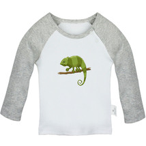 Crawl Only Funny Tshirts Newborn Baby T-shirts Infant Animal Lizard Graphic Tees - £7.80 GBP+