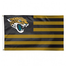 Jacksonville Jaguars Flag 3x5 Deluxe Americana Design - $1,628.96 MXN