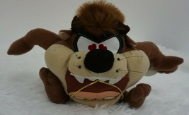 Russell Stover Tasmanian Devil Looney Tunes Taz Heart Love Candy Holder Stuffed - £4.88 GBP