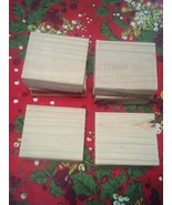 Wood Blocks Treated 2&quot; X 4&quot; X 4&quot; Wood Treated Block 6 Piece Lot Building... - $752.25 MXN