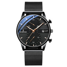 Ultra-Thin Automatic Watch Handsome Boy Junior High School Business Men&#39;s Watch  - £40.38 GBP