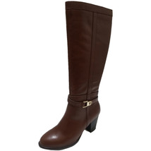 Giani Bernini Women&#39;s Rozario Memory-Foam Dress Boots Cognac Brown 7.5 M - £81.53 GBP