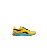 Reebok sneakers Aztec Flex Racer 7.5 mens athletic shoes yellow retro cl... - £39.45 GBP