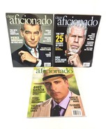 Lot Of 3 CIGAR AFICIONADO Magazine 2014 Pierce Brosnan Ron Perlman Andy ... - £17.11 GBP