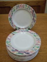 Vitromaster Stoneware Impression Lunch Plates ~ Set of 8 - $31.15