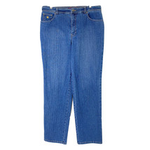 Gloria Vanderbilt Women&#39;s size 14 Classic Fit Tapered Leg High Rise Blue Jeans - £17.64 GBP