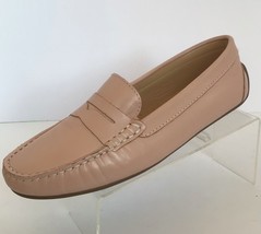 TALBOTS Taylor Classic Penny Keeper Driving Moccasins, Tan (Size 7 M) - £31.93 GBP