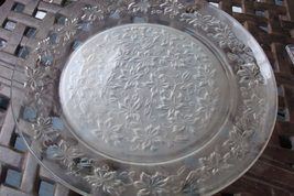 Compatible with Princess House, Fantasia Pattern, Platter/cake plate, cl... - $38.21