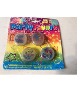 Vintage Lisa Frank Lot Of 4  Packages Body Glitter Tubs Set RARE New Old... - $57.41