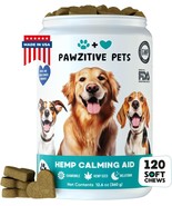 Anxiety &amp; Stress Relief Hemp Chews for Dogs -  Calming &amp; Relaxing - 120 ... - $25.79 CAD