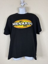 Hanes Comfort Men Size L Black Menards Racing Series T Shirt Short Sleeve - $10.80