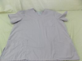 SB Scrubs Light Purple/ Lavender Solid Color/ Pattern Scrub Top 6685 - $13.11