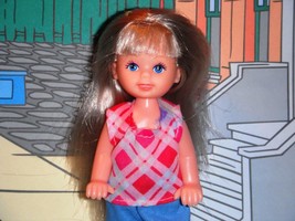 Long Blonde Haired Doll Kelly&#39;s Friend with Pants Shirt fits Barbie Litt... - $75.07 MXN