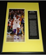 Kobe Bryant LA Lakers Framed 12x18 Photo Display B - £54.36 GBP