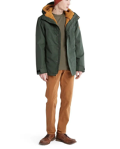 New NWT Mens Timberland Benton Waterproof 3 in 1 Jacket Coat Fleece M Green Oran - $297.00
