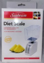 Sunbeam Mechanical Diet Scale Model 63020 - £14.27 GBP
