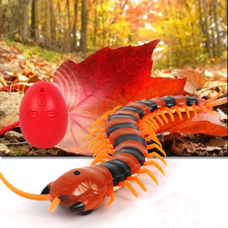 Ipede remote control toy tricky funny fake vivid insects creative scary prank toys kids thumb200