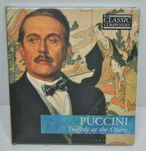 New/Sealed Puccini Tragedy at the Opera - Classic Composers CD Hardcover - £8.52 GBP