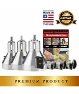 Lumberjack Tools 1&quot;, 1-1/2&quot; &amp; 2&quot; Industrial Master Kit ISK3N Log Tenon C... - $957.38 CAD